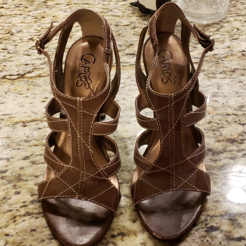 Brown heels